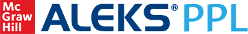 ALEKS PPL logo. ALEKS PPL logo.