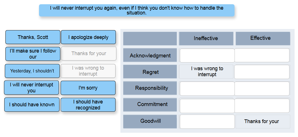interactive applications