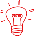 Sketch of a lightbulb