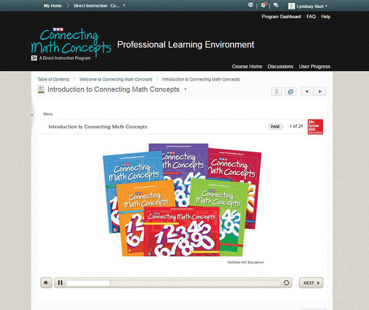 Connecting Math Concepts Introduction Connecting Math Concepts Introduction
