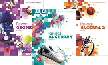 Reveal Math 9-12 Cover images Reveal Math 9-12 Cover images