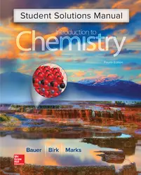 Student Solutions Manual for Introduction to Chemistry