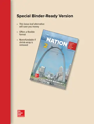 Looseleaf for The Unfinished Nation: A Concise History of the American People Volume 2