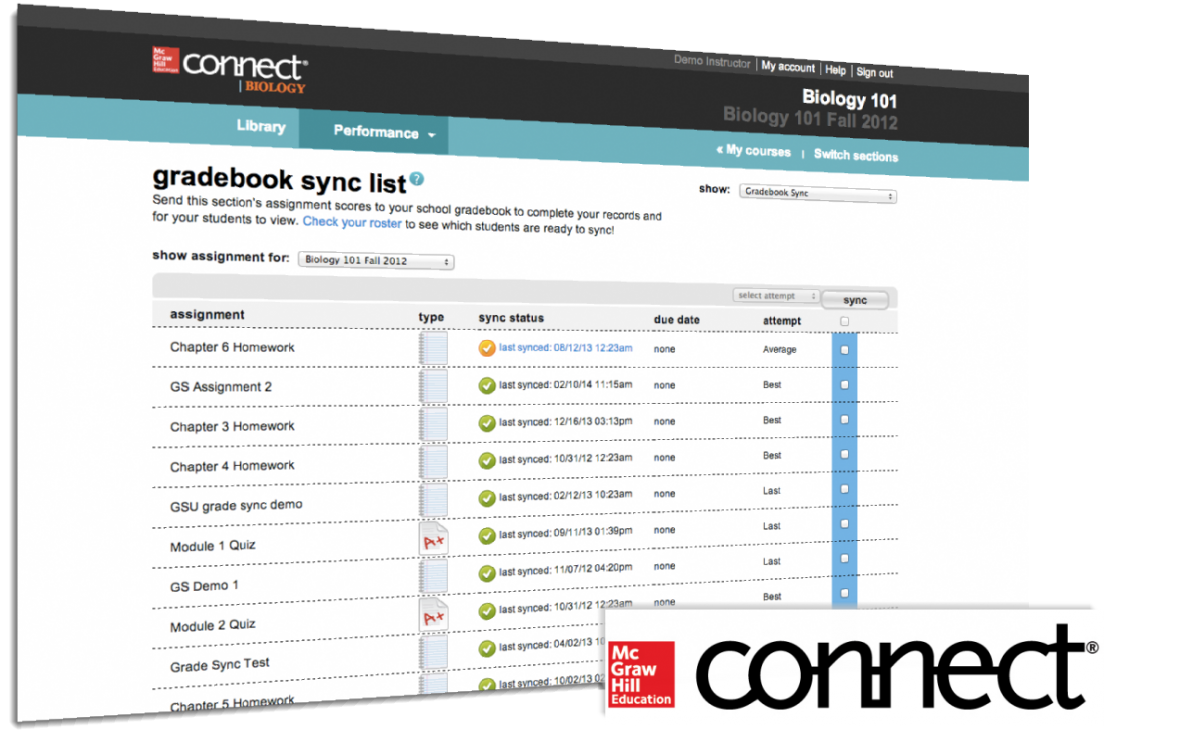 connect screenshot and logo