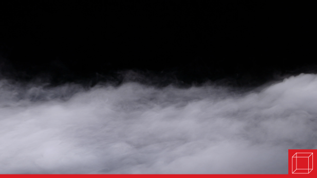 A billowing cloud of smoke