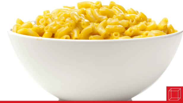 Bowl of macaroni and cheese