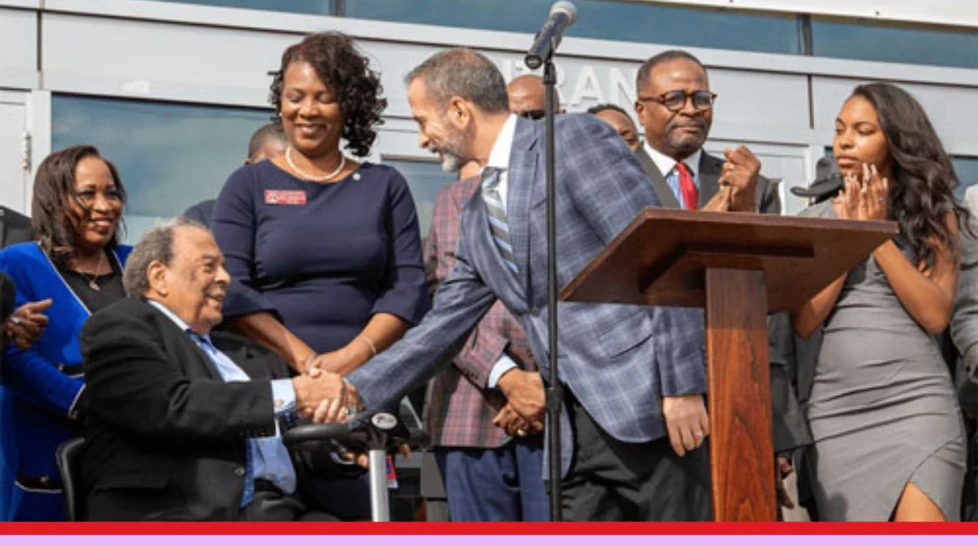 Andrew Young Historically Black College and University Scholarship ceremony