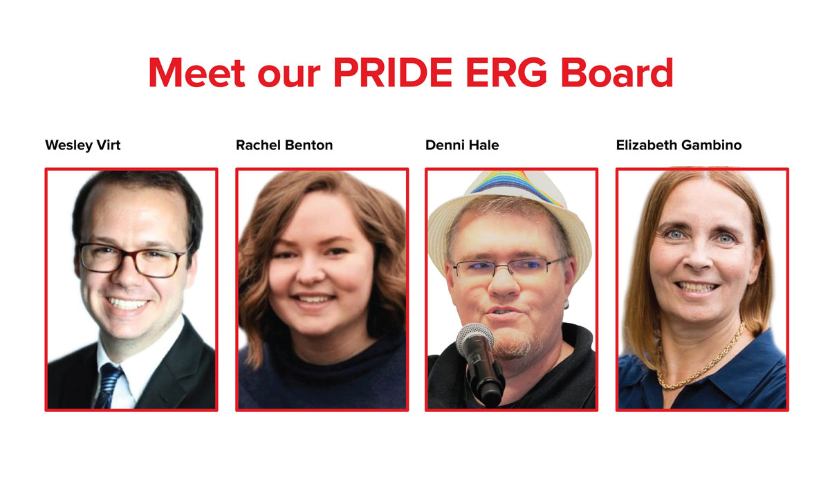 Meet our PRIDE ERG Board