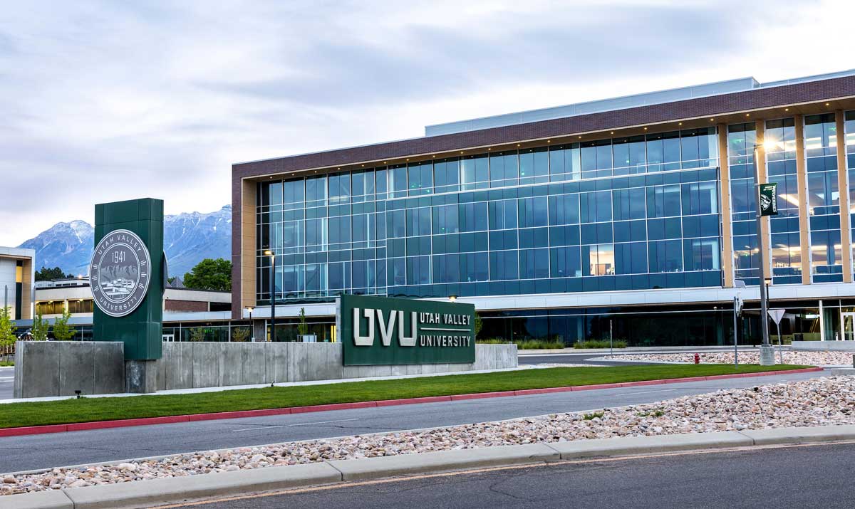 Photo of UVU campus