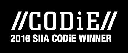 CODiE 2016 SIIA CODiE Winner
