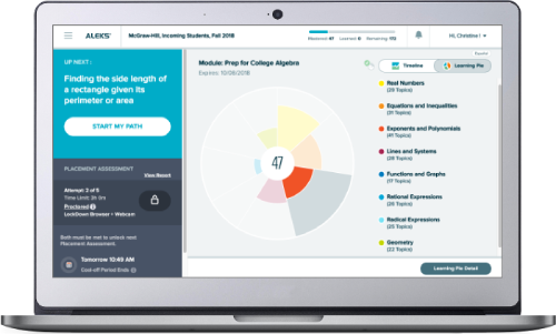 iStudents easily see their progress in each category of topics and understand what is next their personalized learning path. Students easily see their progress in each category of topics and understand what is next their personalized learning path.
