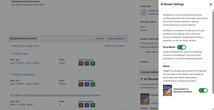 connect student experience screenshot