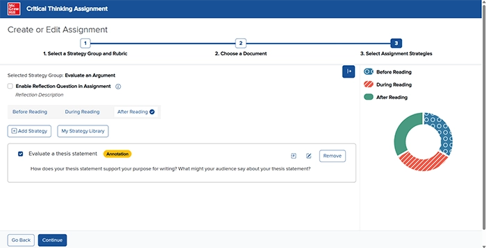 connect student experience screenshot
