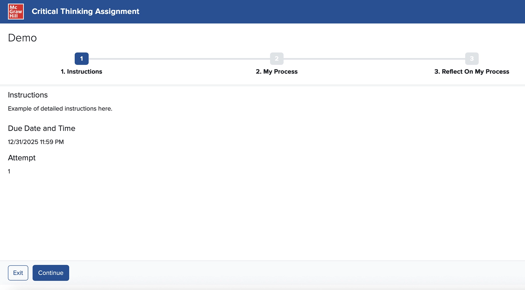 connect student experience screenshot