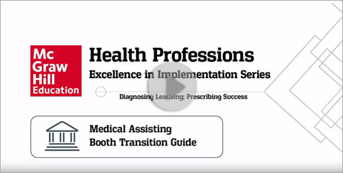 Medical Assisting: Booth Transition Guide