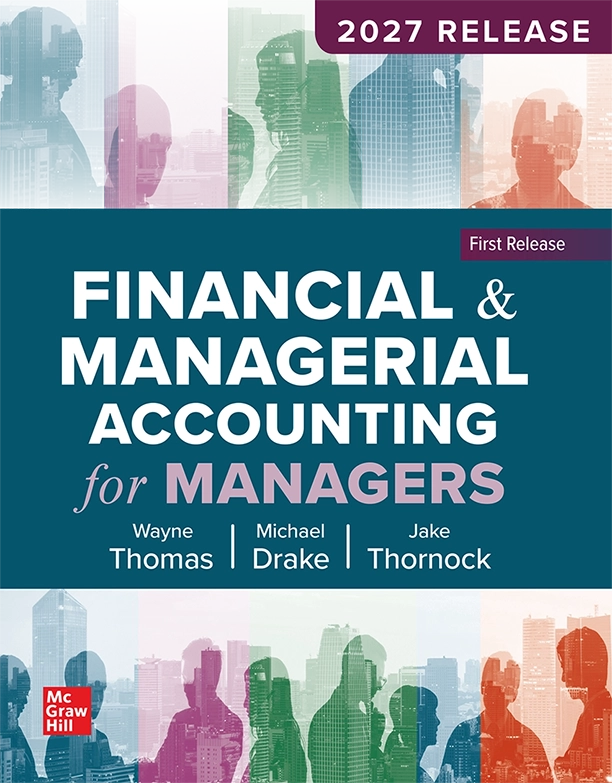 Cover of Financial Accounting for Managers.