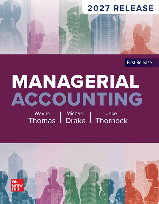 Coming Soon for Managerial Accounting