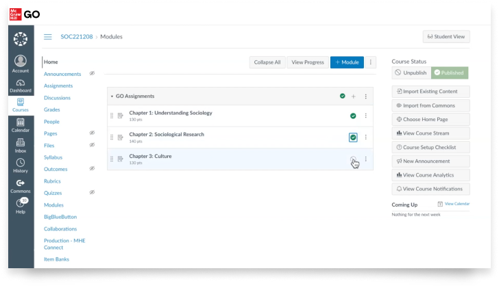 Quick integration with your LMS