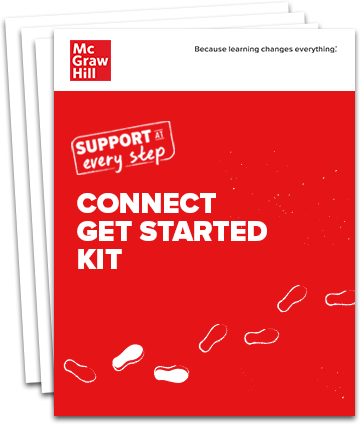 Stack of pages with the title Connect Get Started Kit
