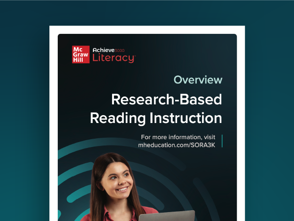 Research-Based Reading Instruction