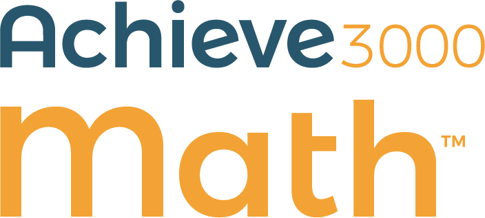Achieve3000 Math logo, Click to learn more about Achieve3000