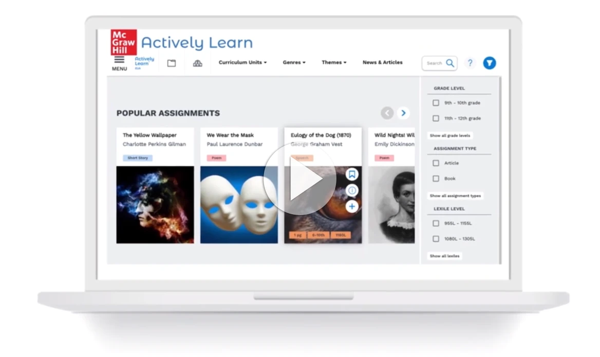 Actively Learn Demo video