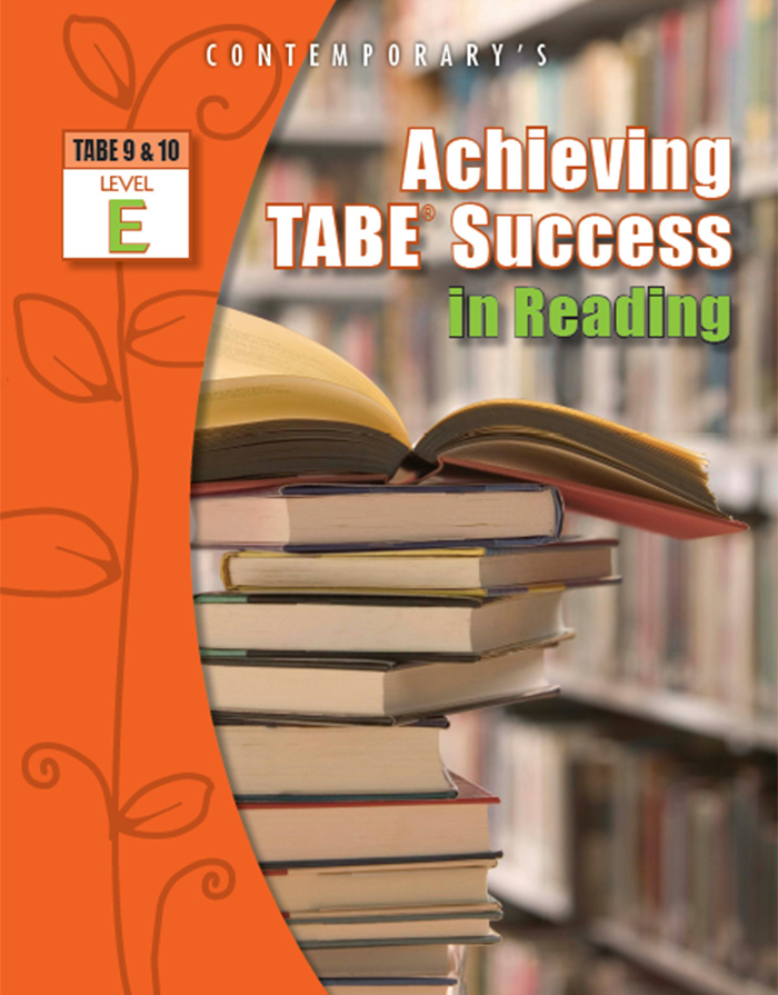 Achieving TABE Success in Reading cover Achieving TABE Success in Reading cover