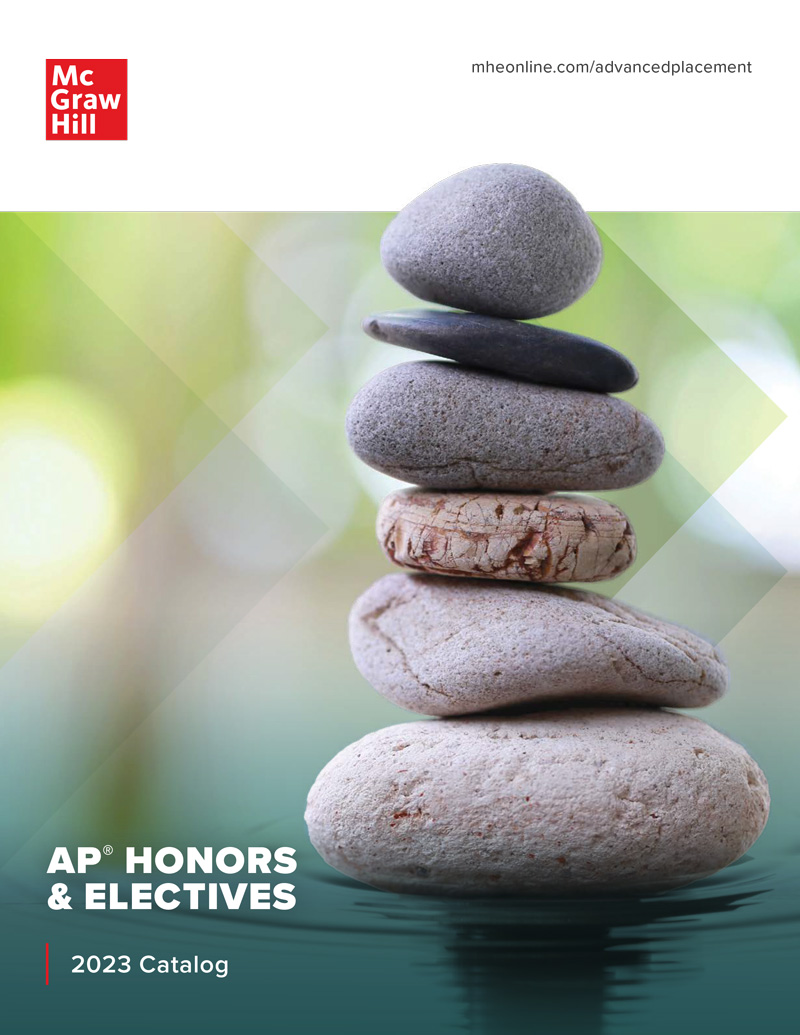 AP, Honors & Electives 2022 catalog cover