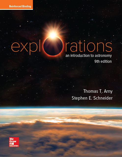 Explorations an Introduction to Astronomy 9th Edition cover