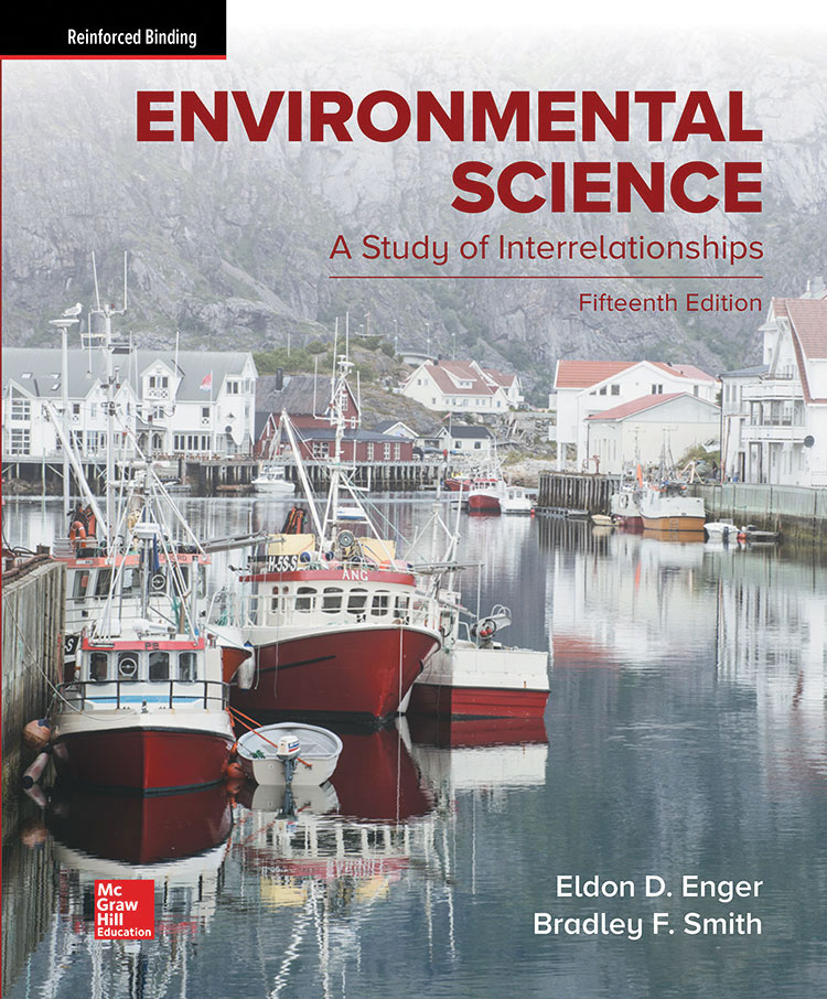 Enger, Environmental Science: A Study of Interrelationships ©2019 15e cover