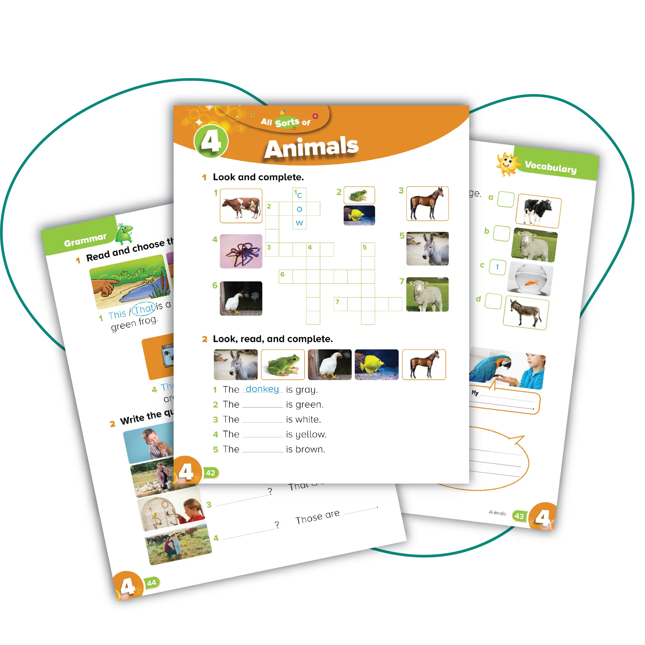 Thematic learning worksheets