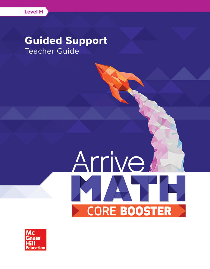 McGraw-Hill Arrive Math Core Booster teacher guide