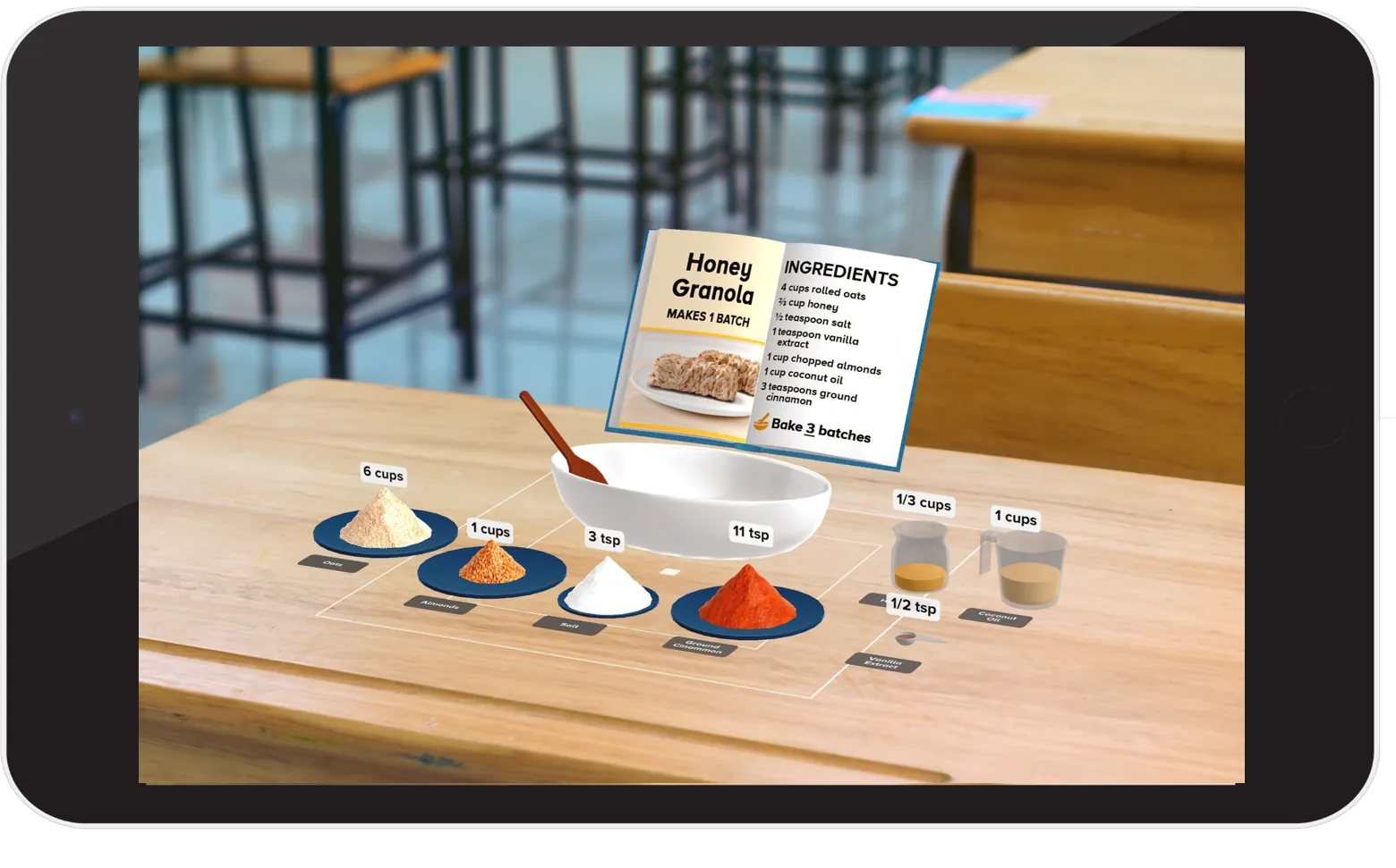 math augmented reality activity for classroom