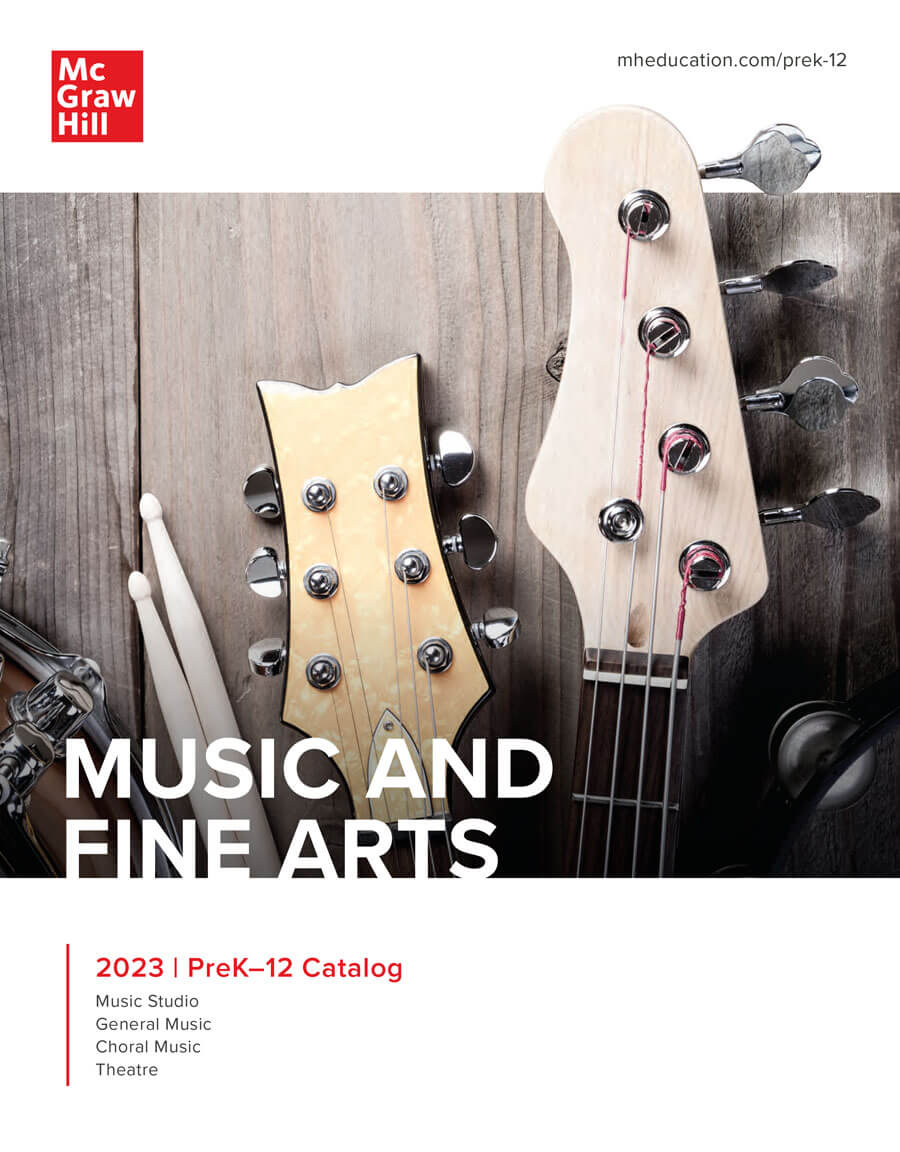 Music and Fine Arts catalog cover