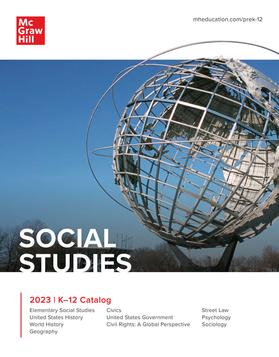 Social Studies catalog cover