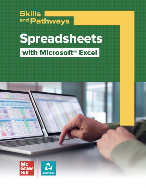Skills and Pathways: Spreadsheets with Microsoft® Excel The cover of Skills and Pathways: Spreadsheets with Microsoft® Excel