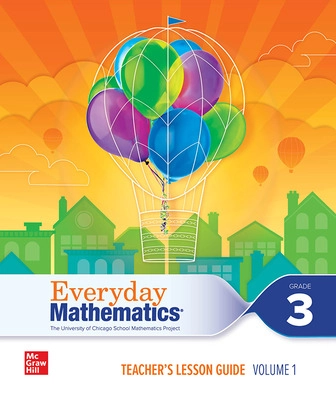 Everyday Mathematics Teacher's Lesson Guide cover, Volume 1, Grade 3