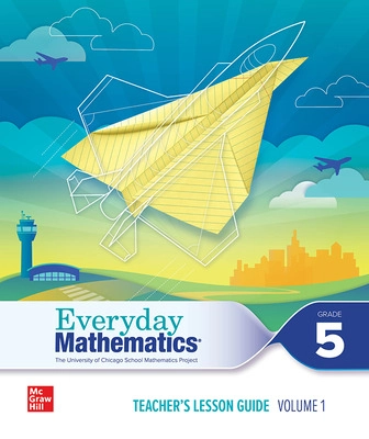 Everyday Mathematics Teacher's Lesson Guide cover, Volume 1, Grade 5