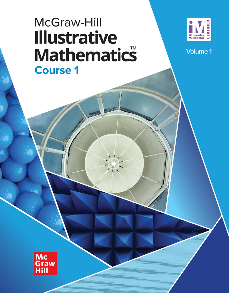 Illustrative Mathematics Course 1, Volume 1 cover