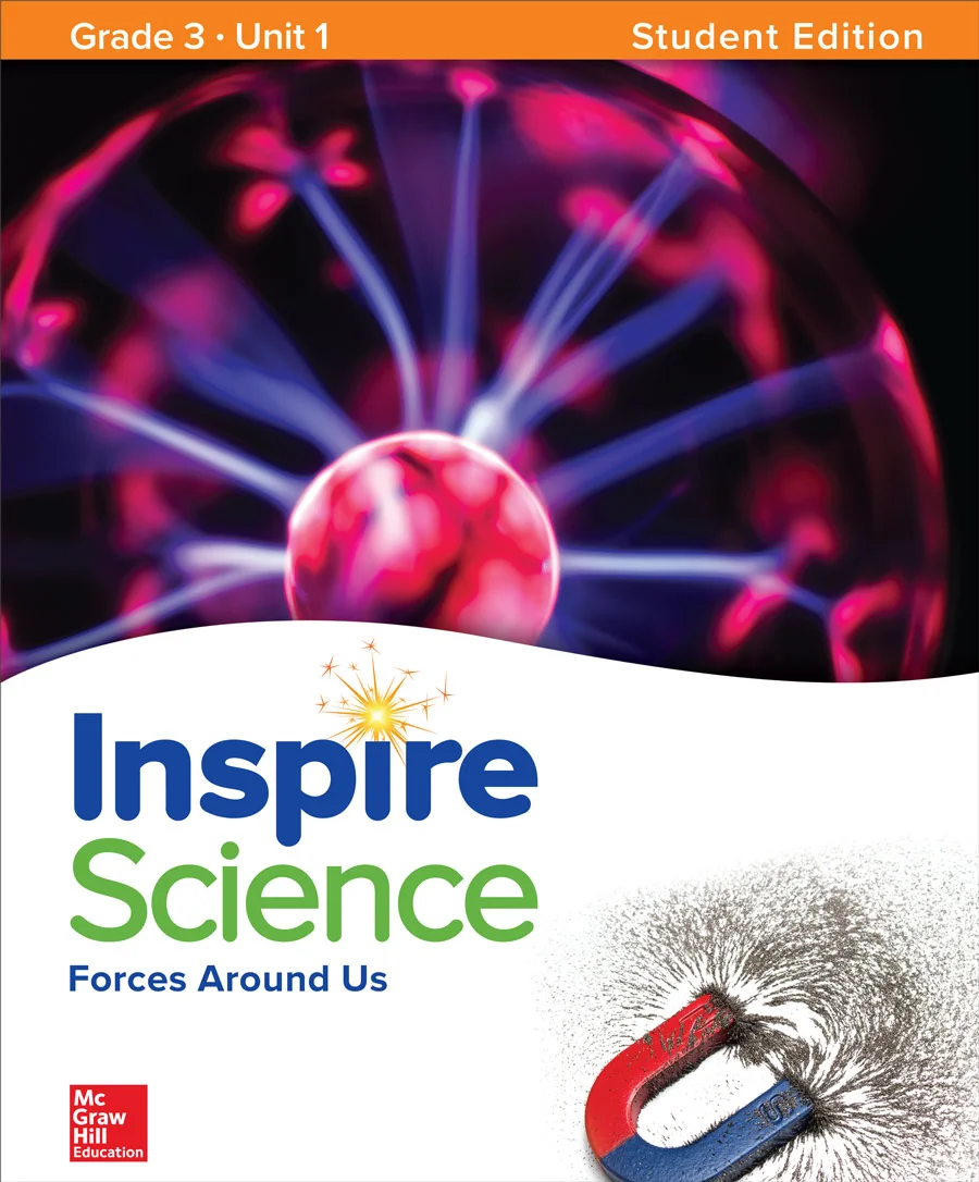 Inspire Science Student Edition, Grade 3, Unit 1 cover