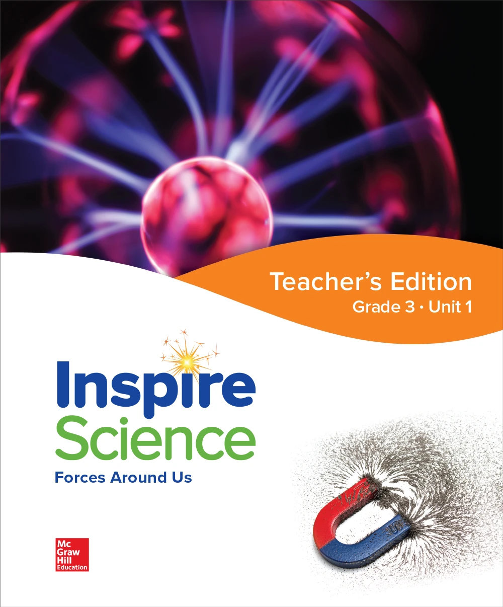 Inspire Science Teacher's Edition Grade 3, Unit 1 cover