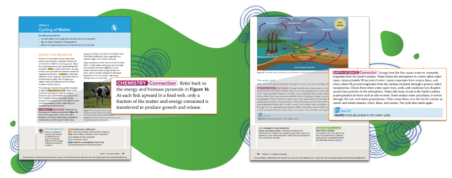 Chemistry and Earth Science Connection example