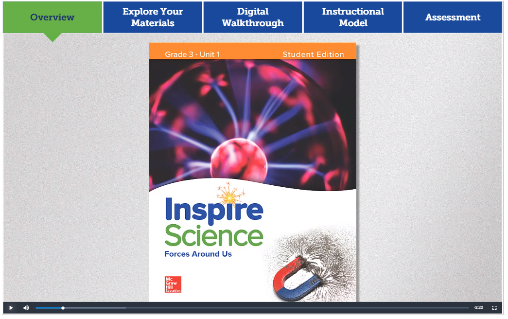 Inspire Science K-5 Quick Start Video