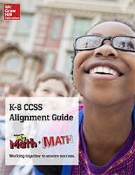 K-8 CCSS Alignment Guide cover