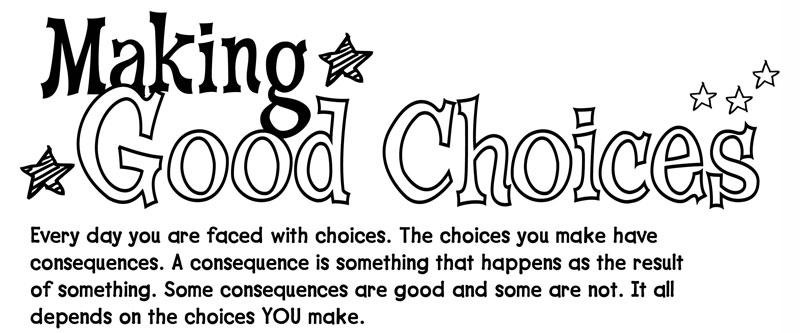 Making Good Choices acitivity