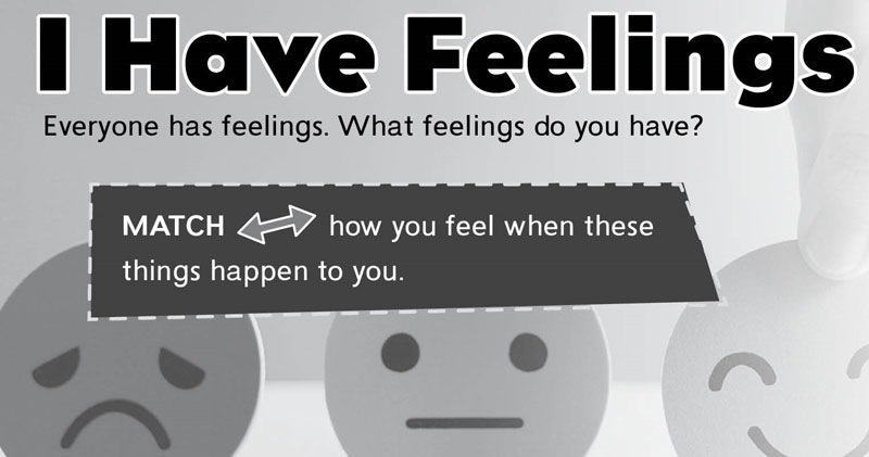 I have feelings activity