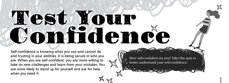 Test your confidence activity