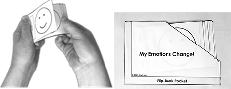 My emotions change foldable