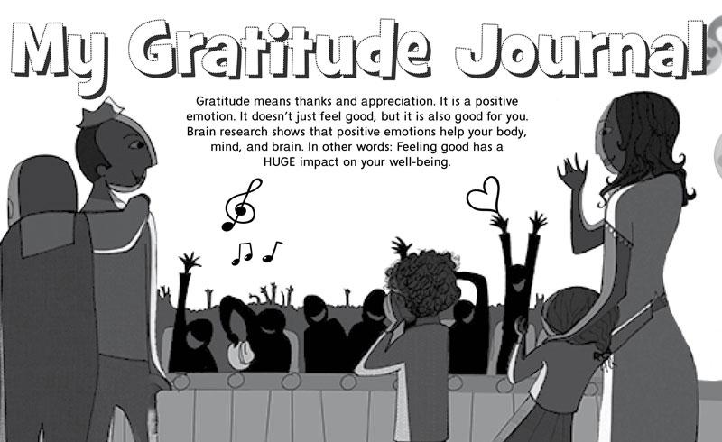 My Gratitude Journal activity