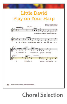 Little David Play on your Harp Music sheet